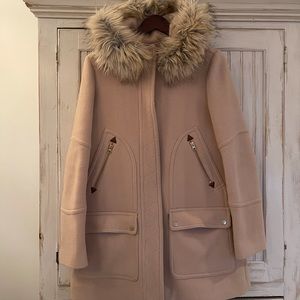 J.Crew Wool mid length coat